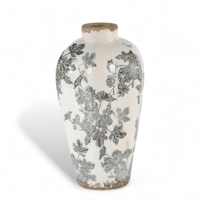 VASO CERAMICA H29 DECORATA